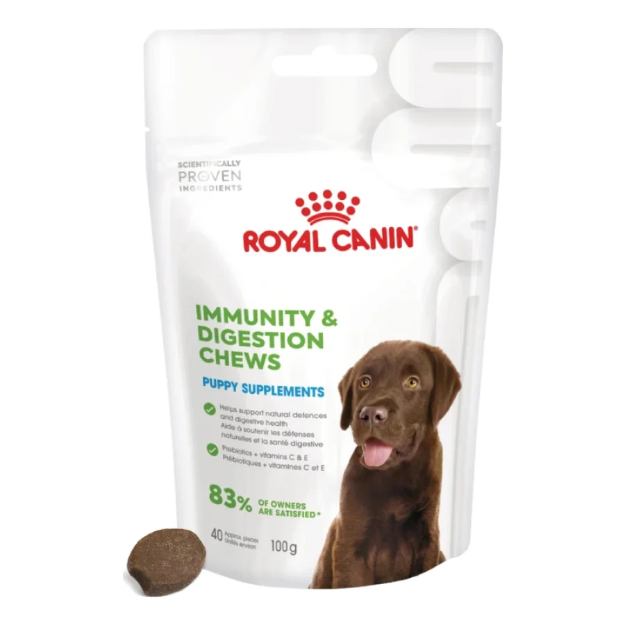 ROYAL CANIN Suppléments pour chiots Immunité & Digestion Friandises à mâcher 100 g