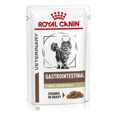 ROYAL CANIN Veterinary Gastrointestinal Fibre Response en sauce 12x85 g