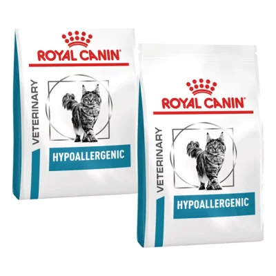 ROYAL CANIN Veterinary Hypoallergenic Croquettes Chat 2x4,5 kg