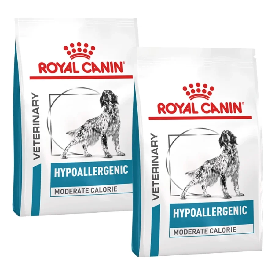 ROYAL CANIN Veterinary Hypoallergenic Moderate Calorie 2x14 kg