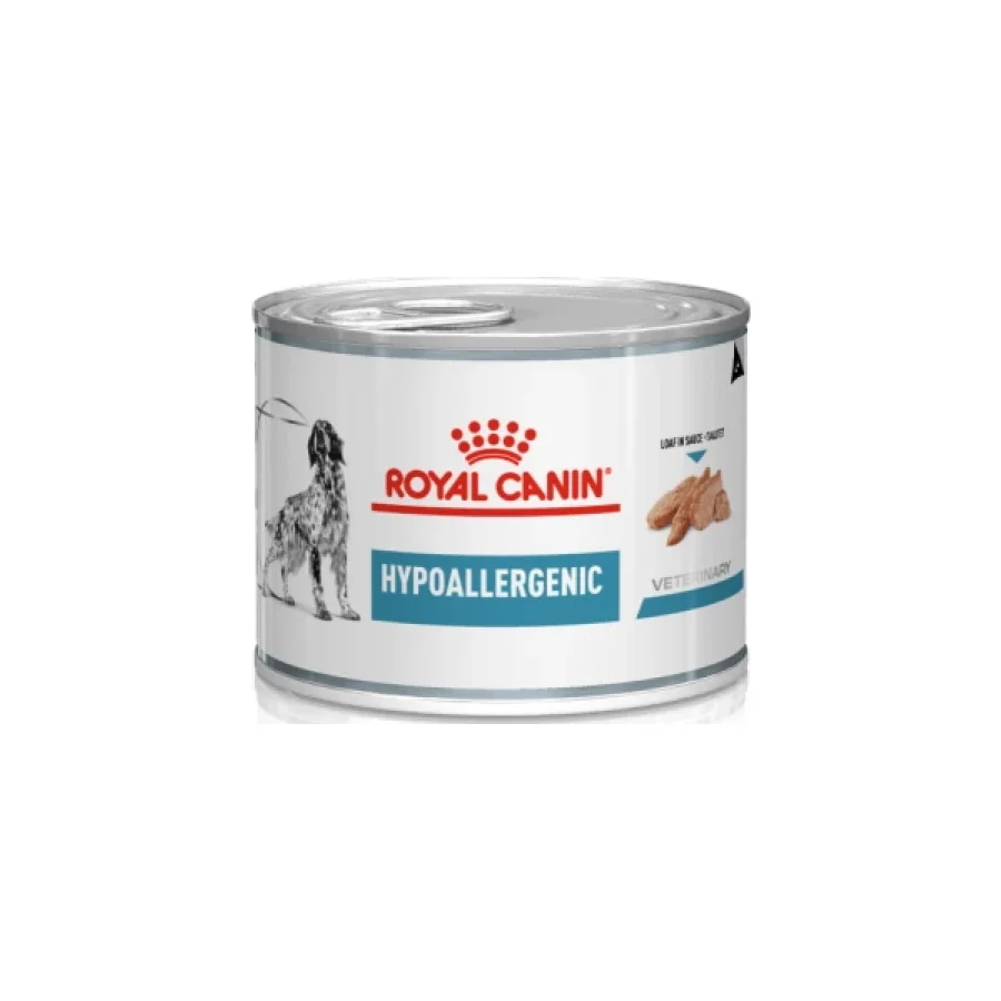 ROYAL CANIN Veterinary Hypoallergenic Nourriture humide Chien 12 x 200 g
