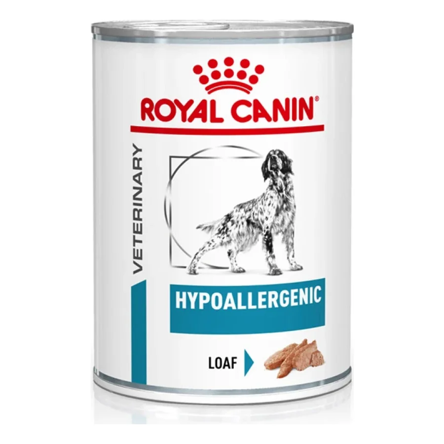 ROYAL CANIN Veterinary Hypoallergenic Nourriture humide Chien 12 x 400 g