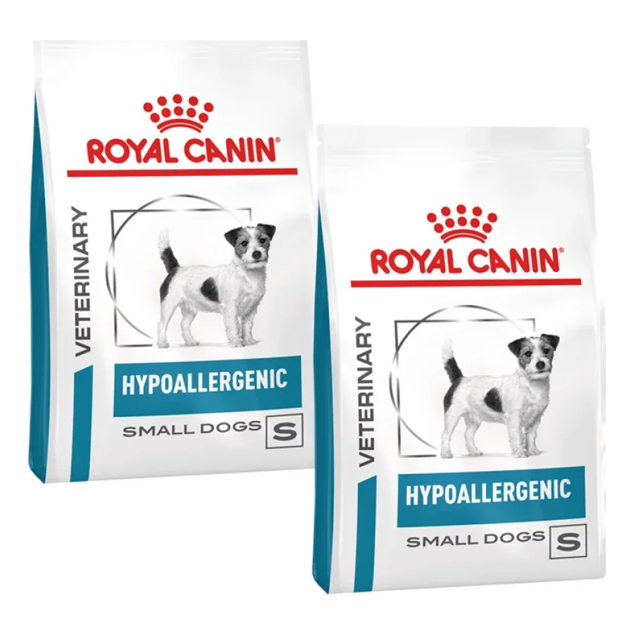 ROYAL CANIN Veterinary Hypoallergenic Small Croquettes Chien 2x3,5 kg