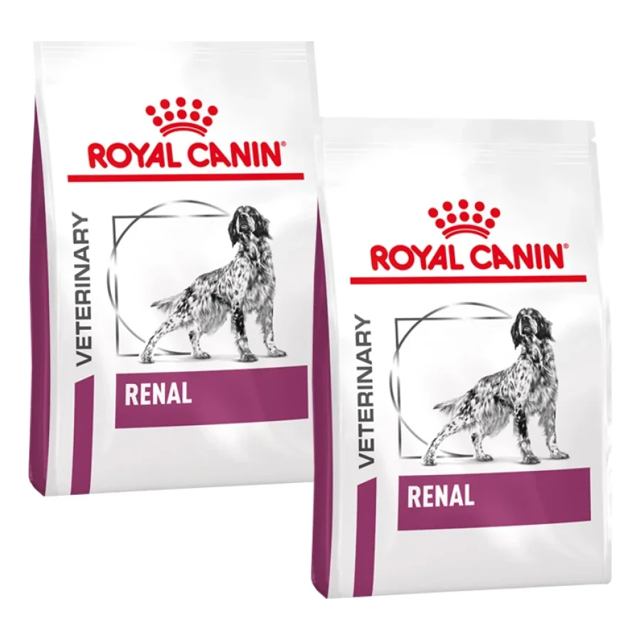 ROYAL CANIN Veterinary Renal Croquettes Chien 2x14 kg