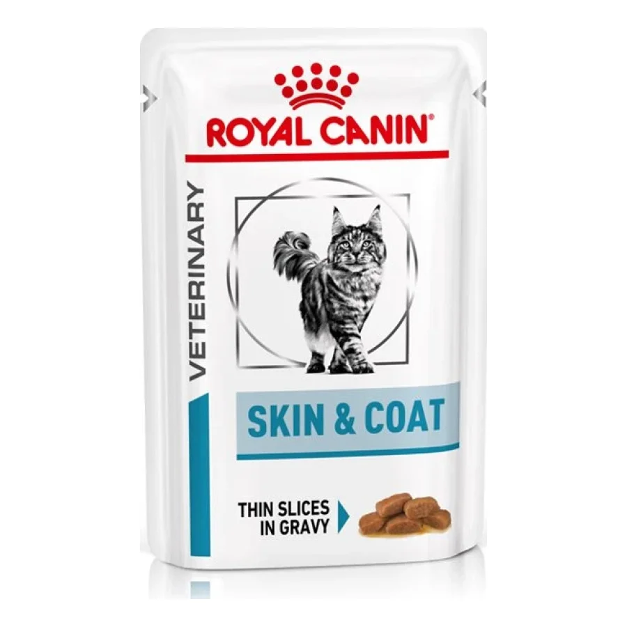 ROYAL CANIN Veterinary Skin & Coat Chat 12 x 85 g