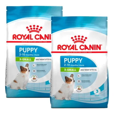 ROYAL CANIN X-Small Chiot Croquettes Chien 2x3 kg