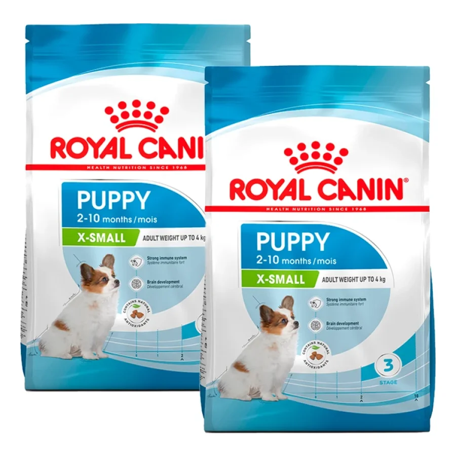 ROYAL CANIN X-Small Chiot Croquettes Chien 2x3 kg
