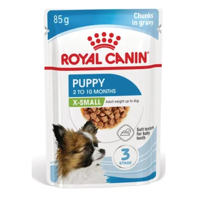 ROYAL CANIN X-Small Puppy en sauce 12 x 85 g