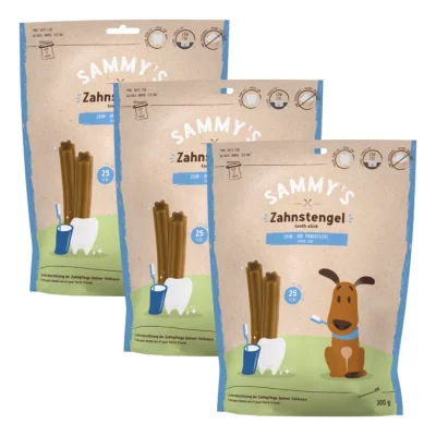 Sammy's Bâtonnets pour dents SAMY 3x300 g