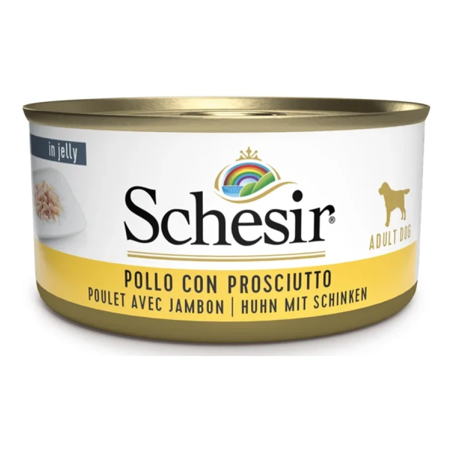 Schesir Adult 18 x 150 g Poulet au jambon