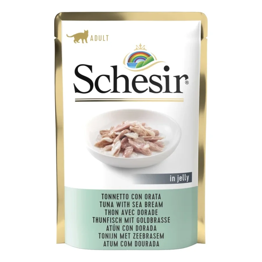 Schesir Adult 20 x 85 g thon à la dorade royale