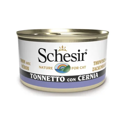 Schesir Adult 24 x 85 g thon au mérou