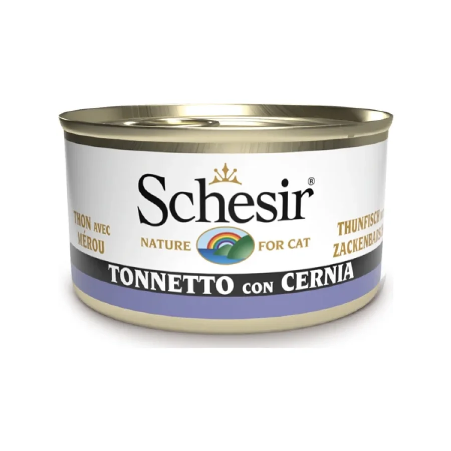 Schesir Adult 24 x 85 g thon au mérou