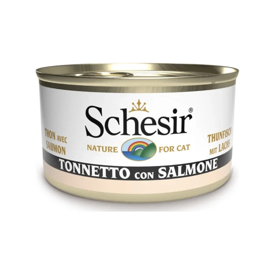 Schesir Adult 24 x 85 g Thon au saumon