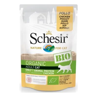 Schesir BIO 16 x 85 g Poulet