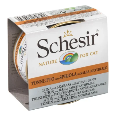 Schesir en sauce naturelle 24 x 70 g Thon au bar
