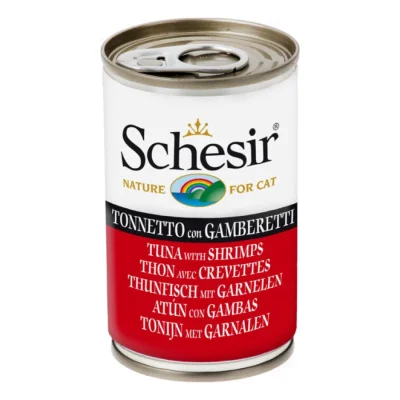 Schesir Natural 24x140g Thon aux crevettes 8x140 g