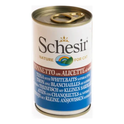 Schesir Natural 24x140g Thon aux petits anchois 8x140 g