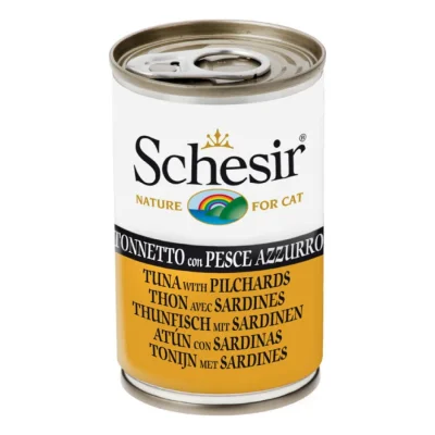 Schesir Natural 24x140g Thon aux sardines : 8x140 g