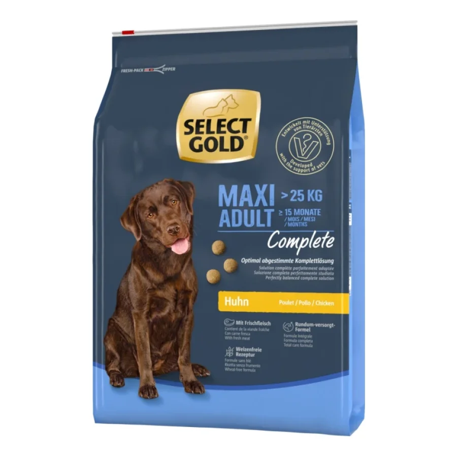 SELECT GOLD Complete Croquettes Chien Adulte Maxi Poulet 4 kg