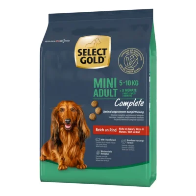SELECT GOLD Complete Croquettes Chien Adulte Mini Bœuf 1 kg