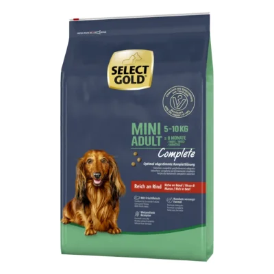 SELECT GOLD Complete Croquettes Chien Adulte Mini Bœuf 10 kg