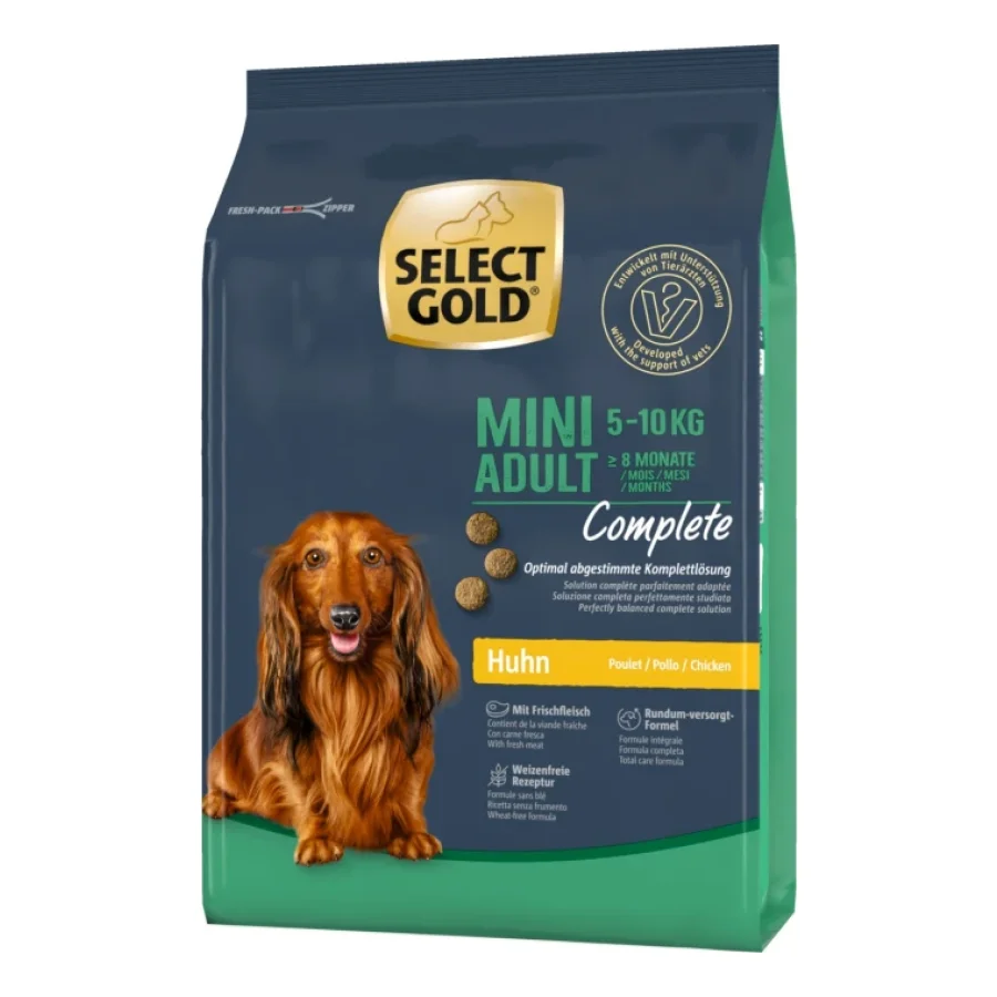 SELECT GOLD Complete Croquettes Chien Adulte Mini Poulet 1 kg