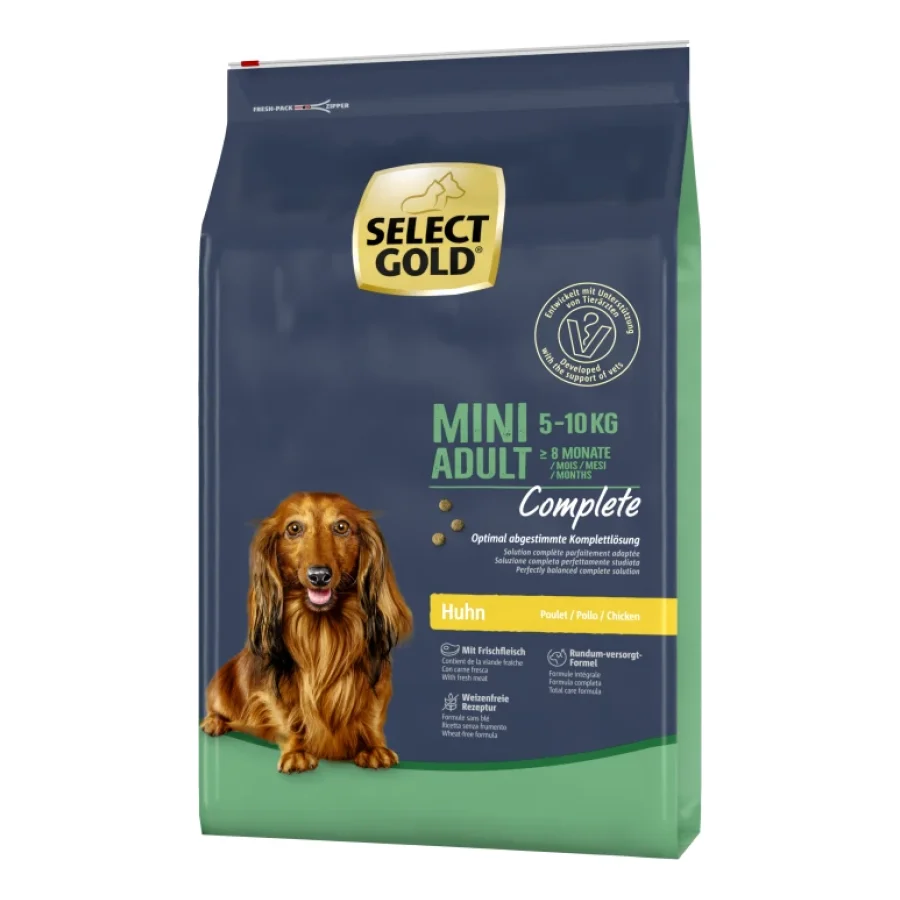 SELECT GOLD Complete Croquettes Chien Adulte Mini Poulet 10 kg