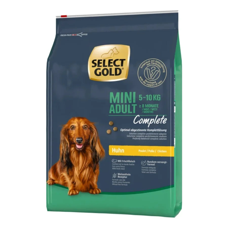 SELECT GOLD Complete Croquettes Chien Adulte Mini Poulet 4 kg