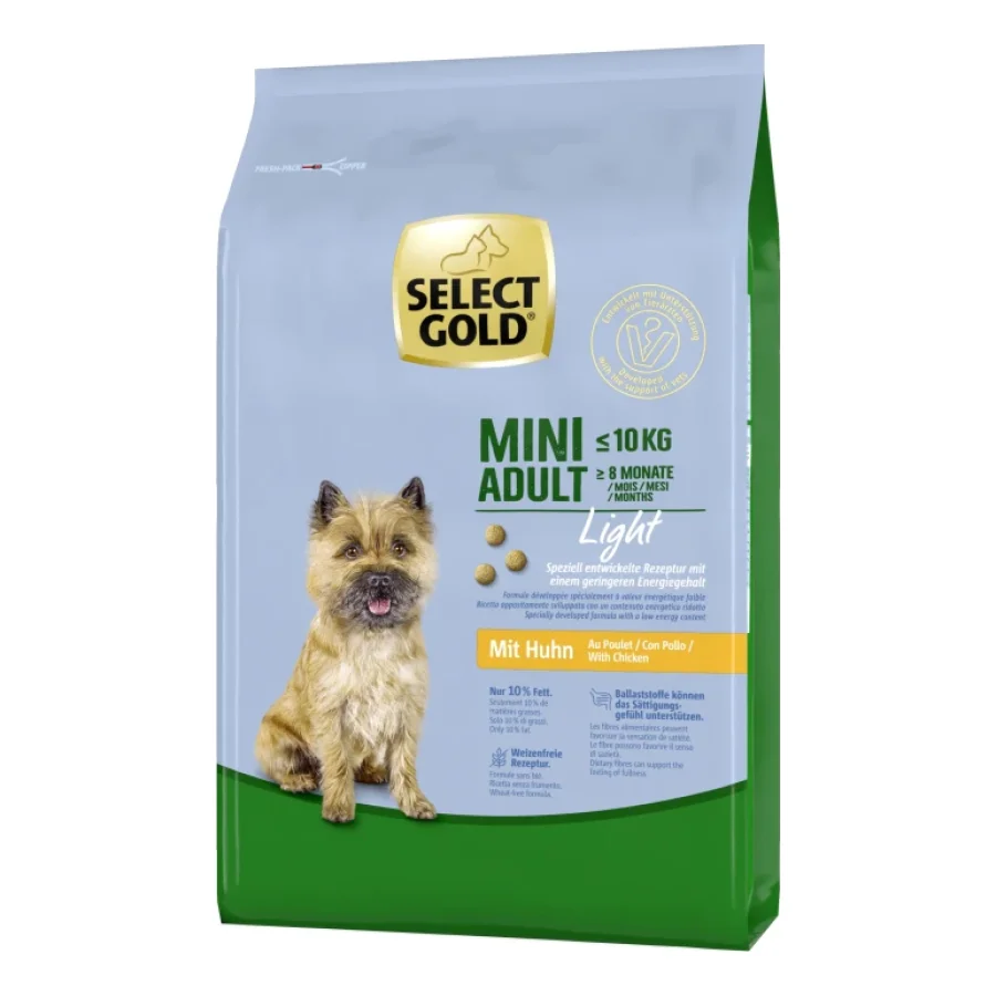 SELECT GOLD Light Mini Adulte Poulet 2,5 kg