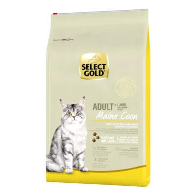 SELECT GOLD Maine Coon Croquettes Chat Adulte Volaille & saumon 7 kg
