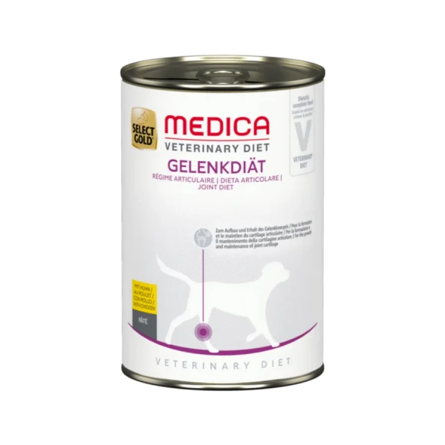 SELECT GOLD Medica Articulaire Boîtes de Pâtée Chien Adulte Poulet 12x400 g