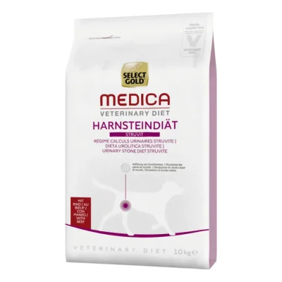 SELECT GOLD Medica Calculs Urinaires Struvite Croquettes Chien Adulte Bœuf 10 kg