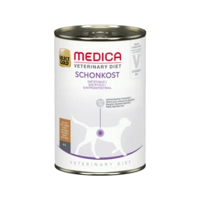 SELECT GOLD Medica Diététique Boîtes de Pâtée Chien Adulte Dinde au riz 6x400 g