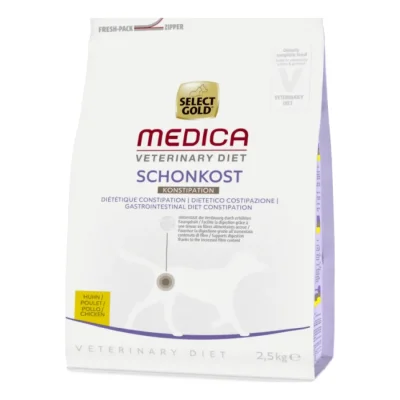 SELECT GOLD Medica Diététique Constipation Croquettes Chien Adulte Poulet 2,5 kg