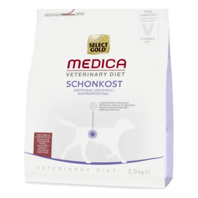 SELECT GOLD Medica Diététique Croquettes Chien Adulte Volaille & pomme de terre 2,5 kg