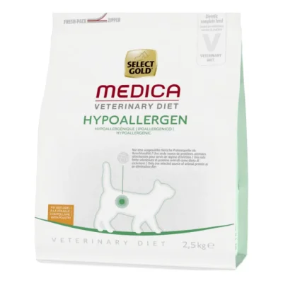 SELECT GOLD Medica Hypoallergénique Croquettes Chat Adulte Volaille 2,5 kg