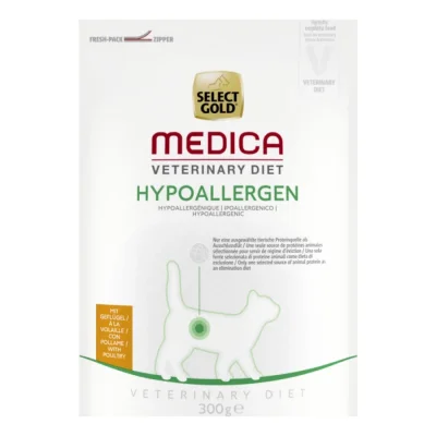 SELECT GOLD Medica Hypoallergénique Croquettes Chat Adulte Volaille 300 g