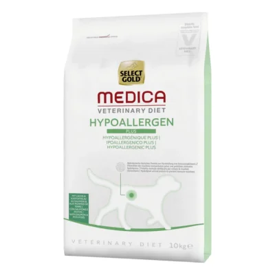 SELECT GOLD Medica Hypoallergénique Plus Croquettes Chien Adulte Saumon et Pomme de Terre 10 kg