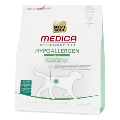 SELECT GOLD Medica Hypoallergénique Plus Croquettes Chien Adulte Saumon et Pomme de Terre 2,5 kg