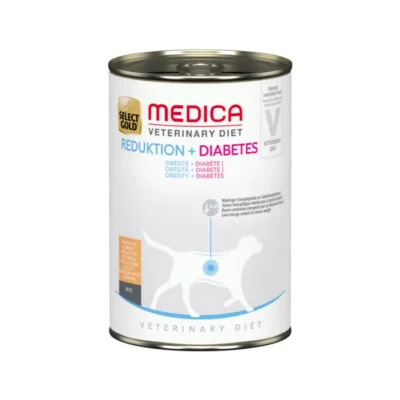 SELECT GOLD Medica Obésité & Diabète Boîtes de Pâtée Chien Adulte Poulet et Potiron 24x400 g