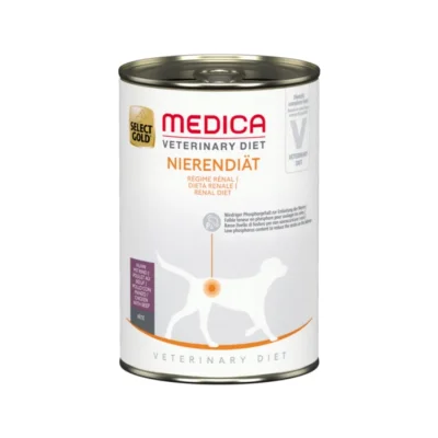 SELECT GOLD Medica Rénal Boîtes de Pâtée Chien Adulte Poulet et Bœuf 24x400 g