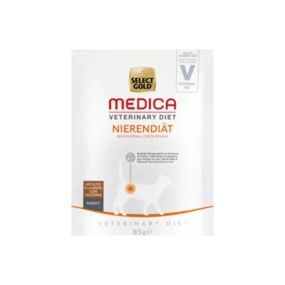 SELECT GOLD Medica Rénal Sachets de Ragoût Chat Adulte 24 x 85 g Dinde