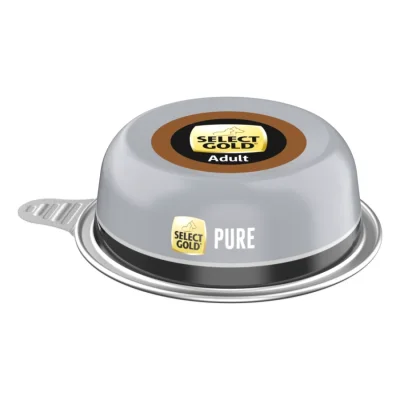 SELECT GOLD Pure Dômes de Nourriture Humide Chat Adulte Sanglier 24x85 g