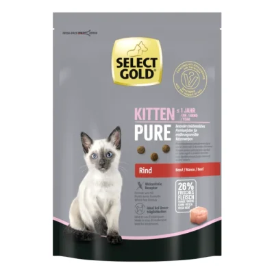 SELECT GOLD Pure Kitten Bœuf 300 g