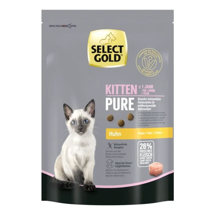 SELECT GOLD Pure Kitten Poulet 300 g