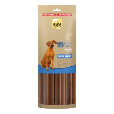 SELECT GOLD Sensitive Dental Snacks Chien Adulte Maxi 720 g