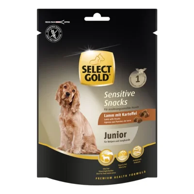 SELECT GOLD Sensitive Friandises Chiot Agneau Pomme de terre 160g