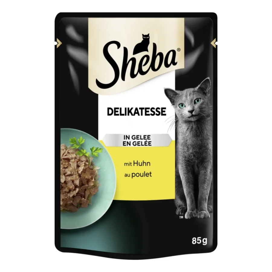 Sheba Délicatesse en gelée 28 x 85 g Poulet