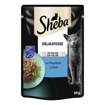 Sheba Délicatesse en gelée 28 x 85 g Thon